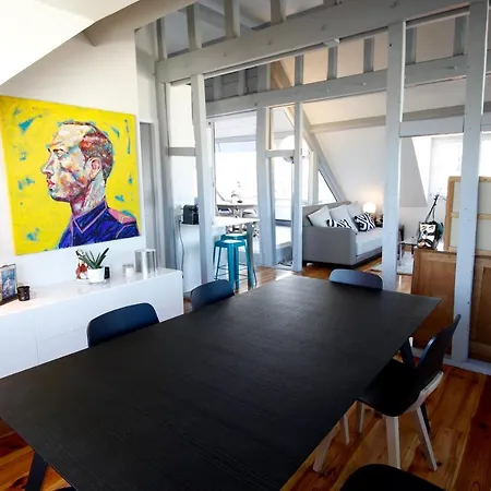 דירה Loft En Duplex Avec Terrasse Halles *